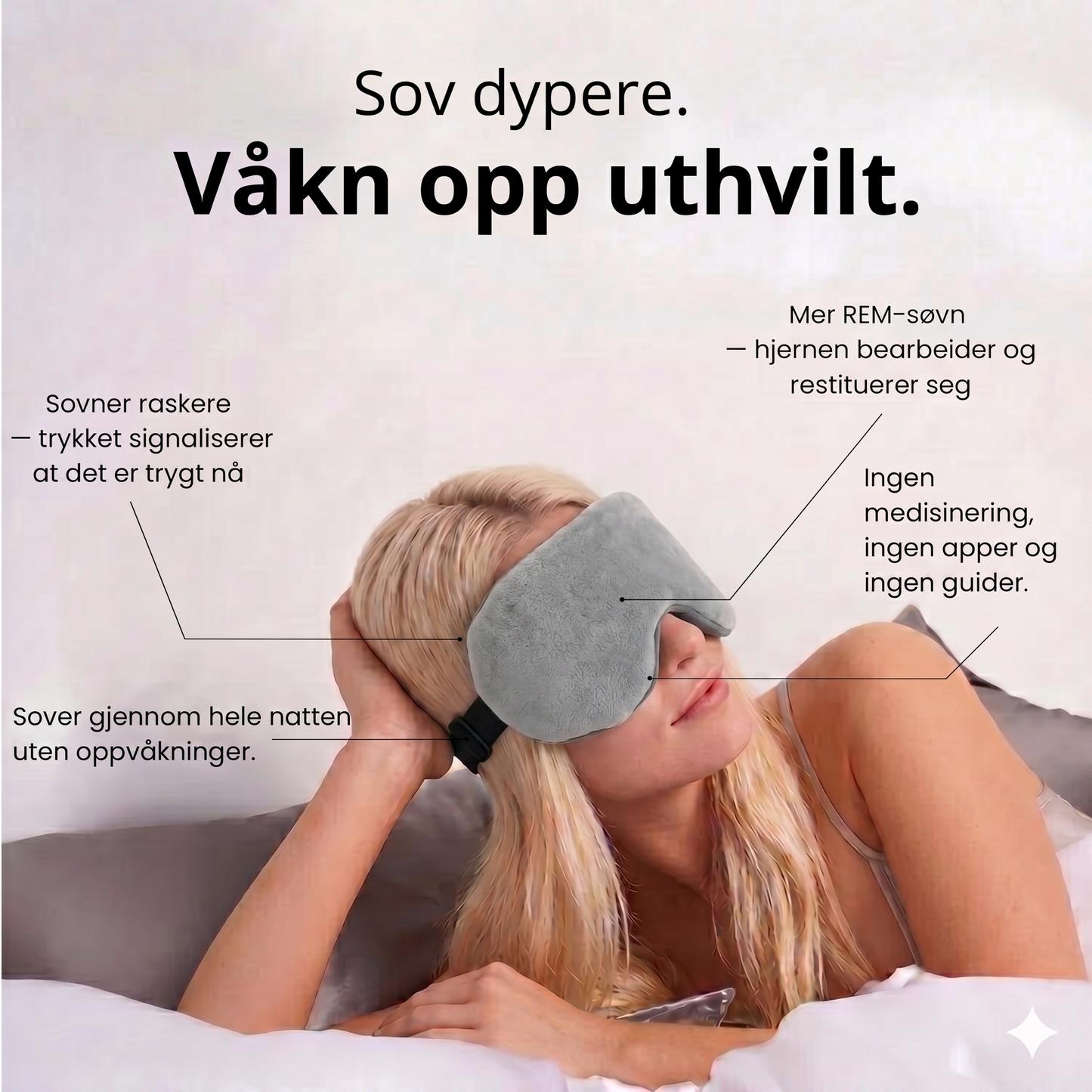 Tyngdesovemaske – Sov dypere